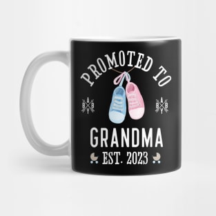 Promoted to Grandma 2023 Mug